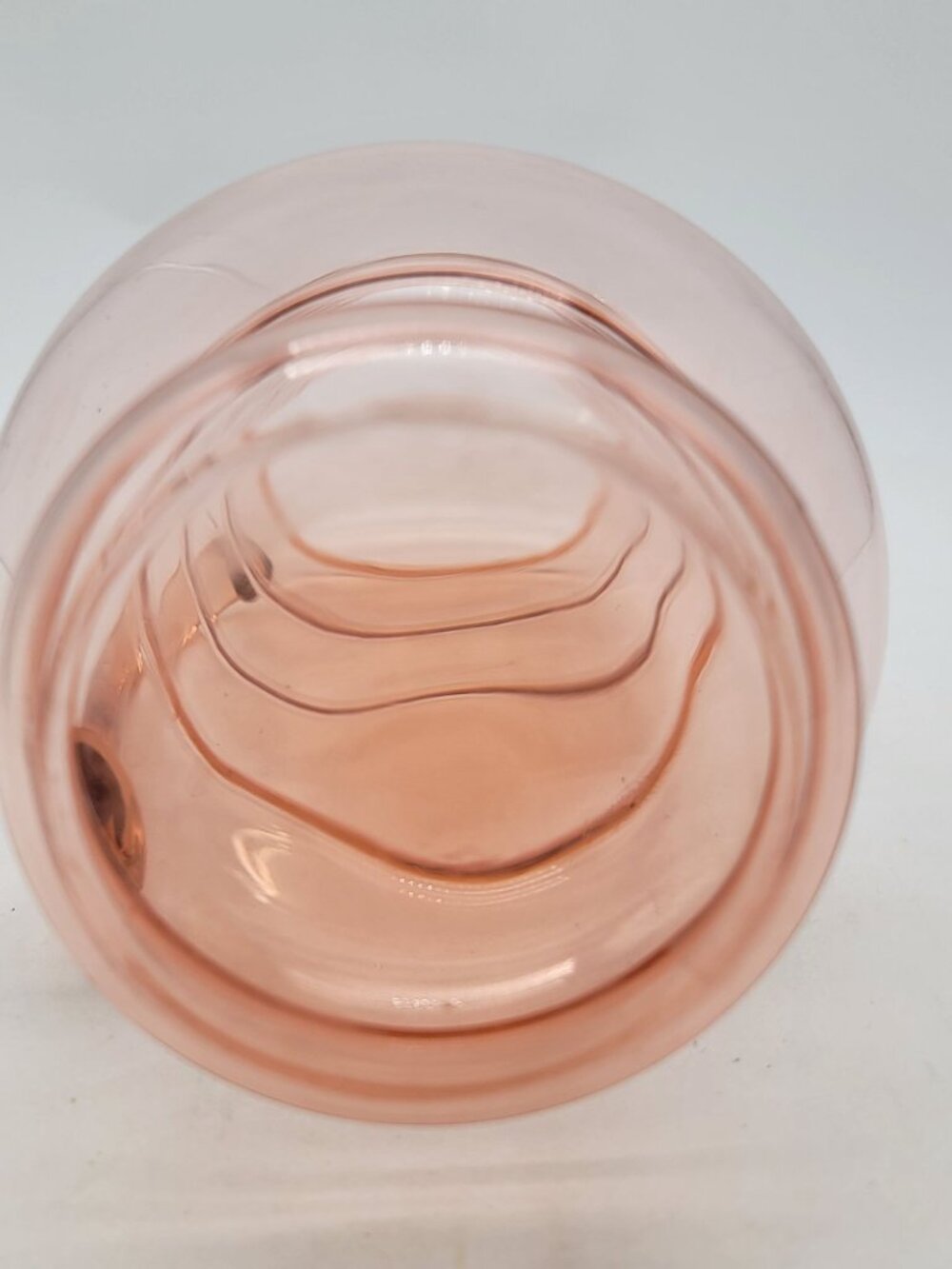 Dunbar Glass Pink Ombre Pitcher Vintage USA Glassware - Picture 6 of 8